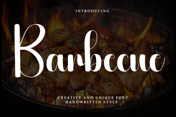 Barbecue Font for Creative Projects