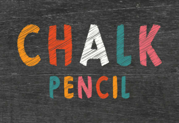 Chalk Pencil: A Fun Font for Creative Projects