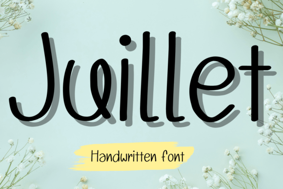 Juillet: A Playful Font for Every Creative Project