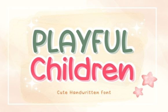 Playful Children: A Font That Sparks Creativity and Connection