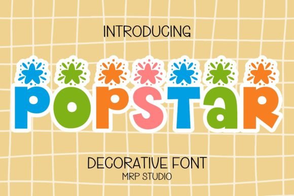 Popstar Font: A Cute and Adorable Design for Creative Projects